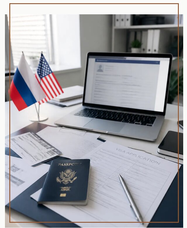 Оформление визы в США для туристов и бизнеса в Таганроге