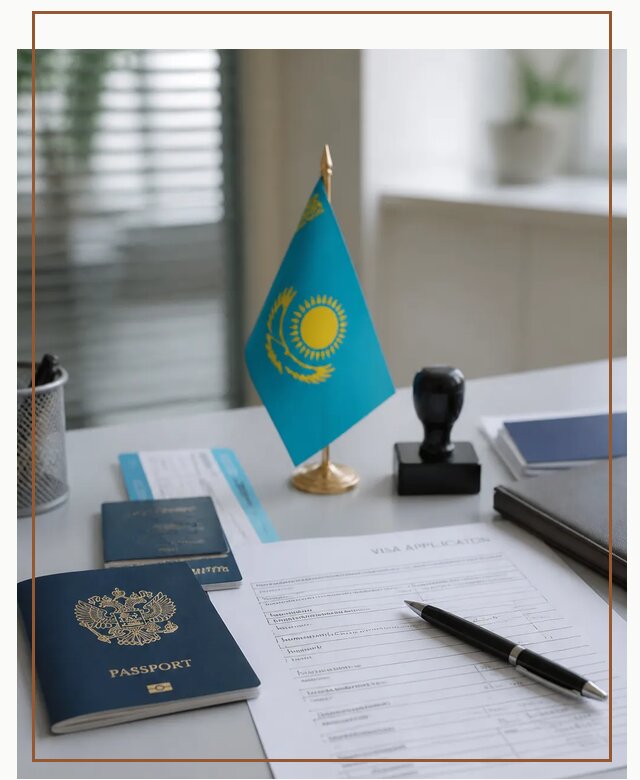 Оформление визы в Казахстан для поездки и работы в Таганроге