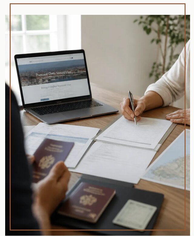 Оформление Digital Nomad и ВНЖ Португалии в Таганроге