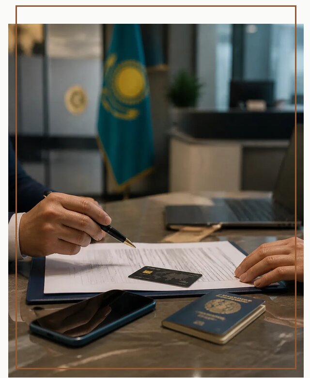 Открытие счета и банковской карты в Казахстане в Таганроге